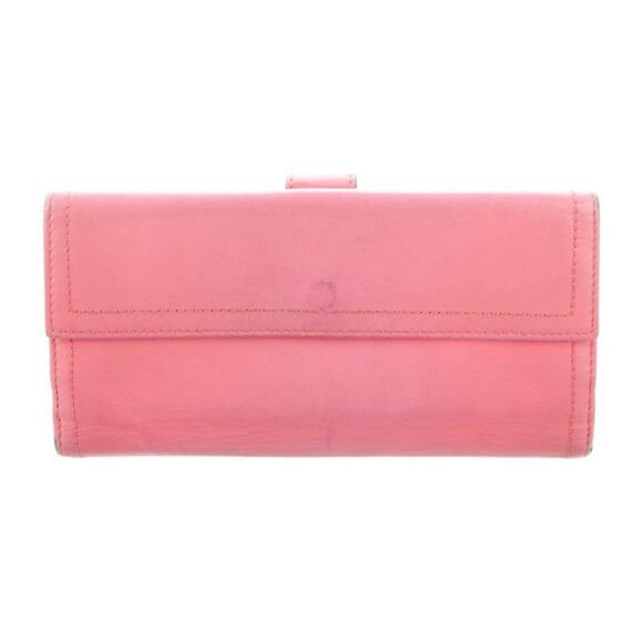 Authentic GUCCI Hysteria Pink Leather Bifold Long Credit Card Coun Wallet - Picture 2 of 8